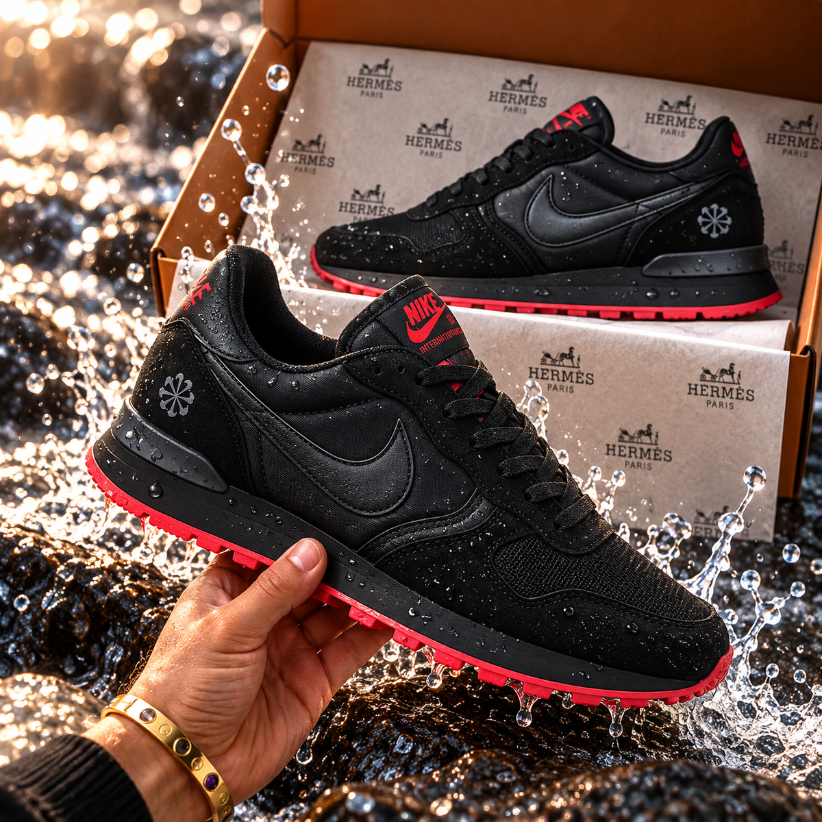 Tenis importados para hombre azul profundo y eléctrico 1.1