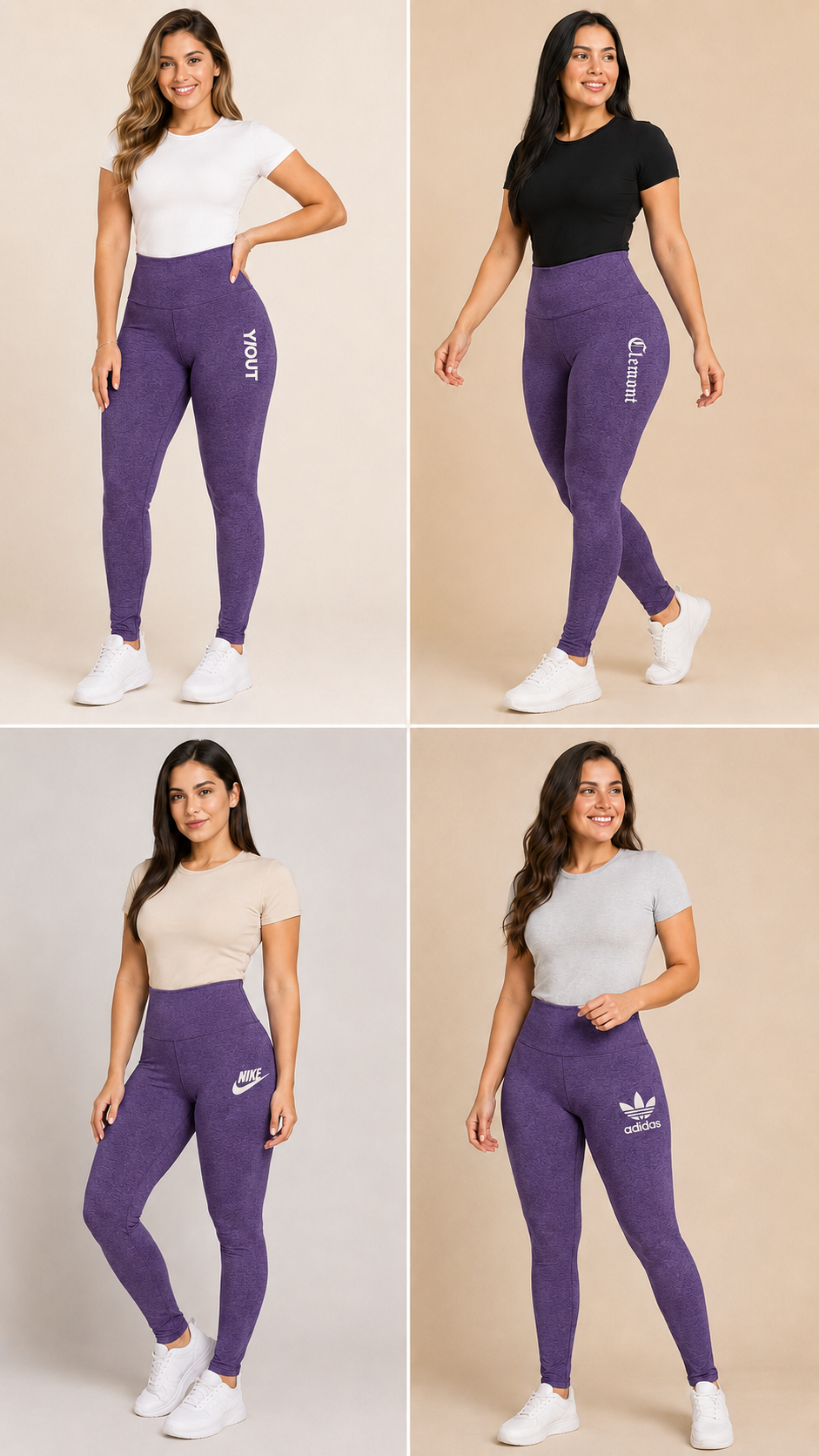 Combo Legging + Camiseta Básica para Dama