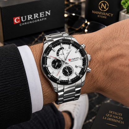 Reloj Curren para Hombre – Original con Cronómetro y Fechero