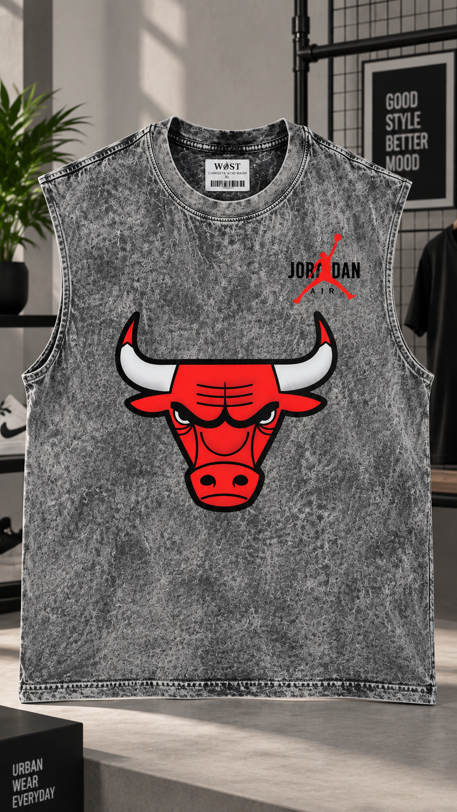 Top Básico Sin Mangas – Moda Urbana 260g