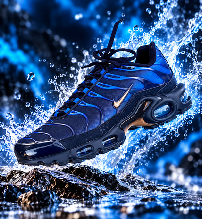 Tenis importados para hombre azul profundo y eléctrico 1.1