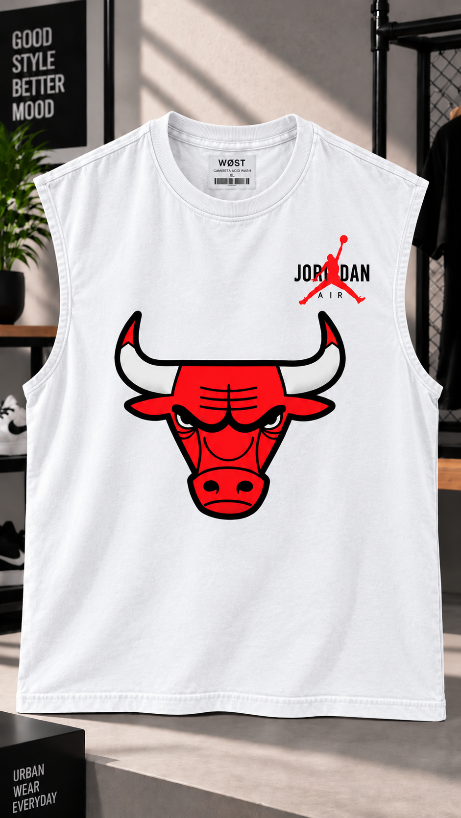 Top Básico Sin Mangas – Moda Urbana 260g