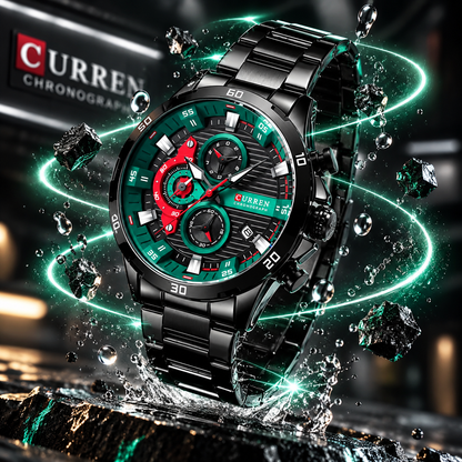 Reloj Curren para Hombre – Original con Cronómetro y Fechero