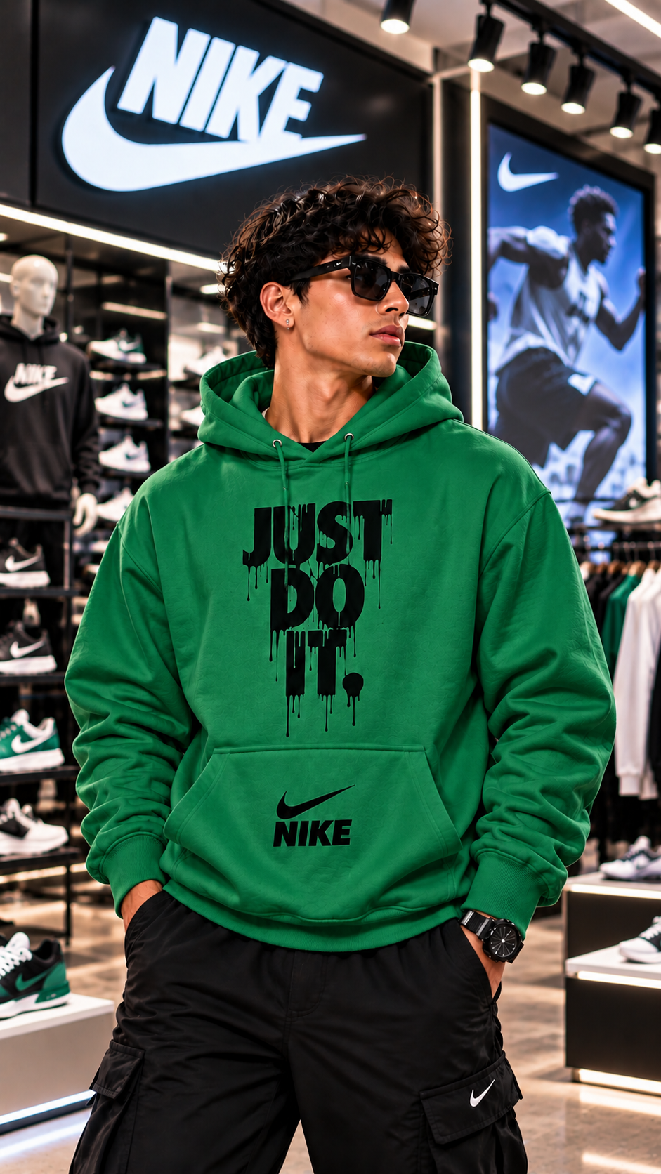 Buzo Nike con capucha para hombre