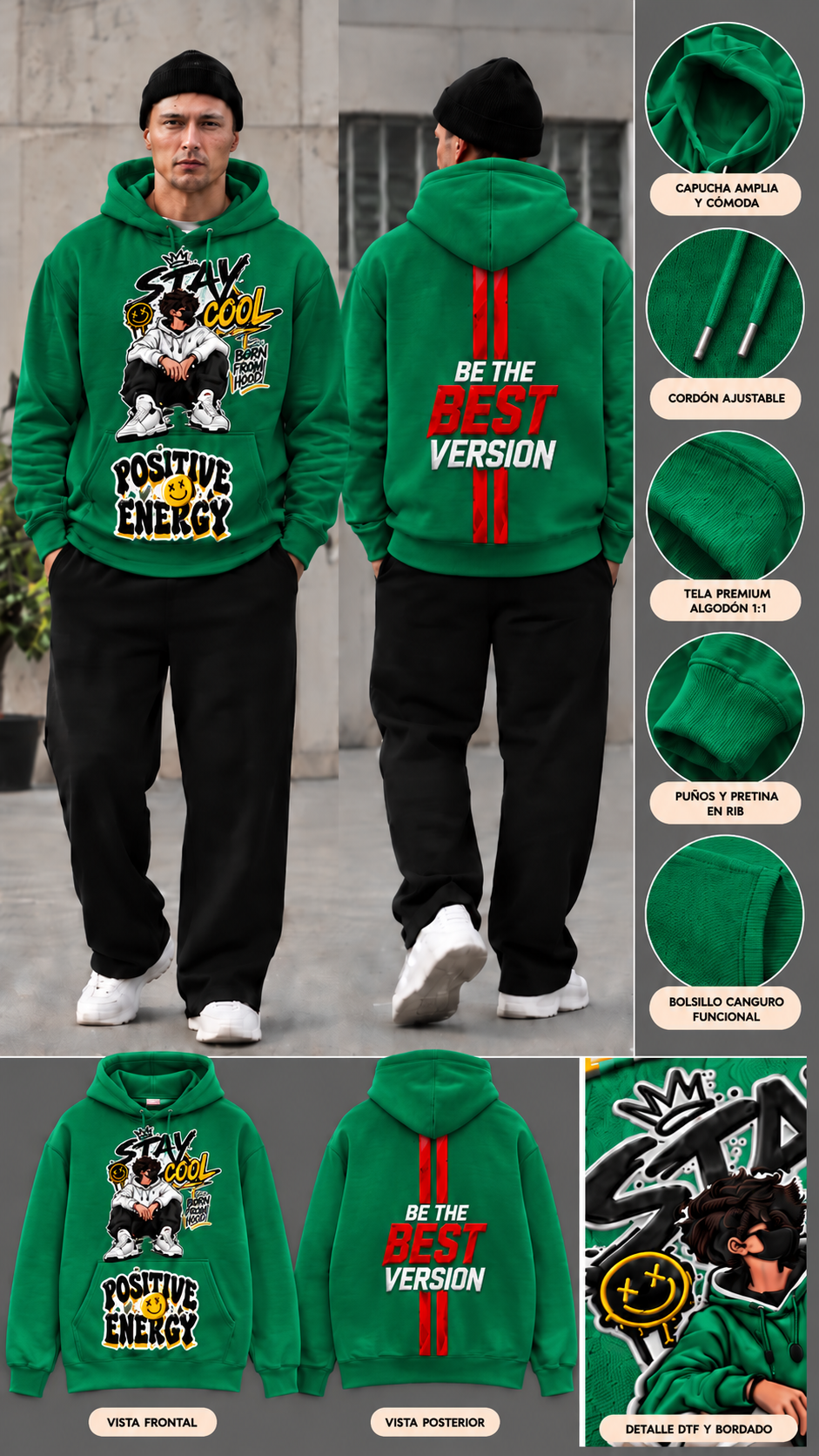 Buzo Nike con capucha para hombre