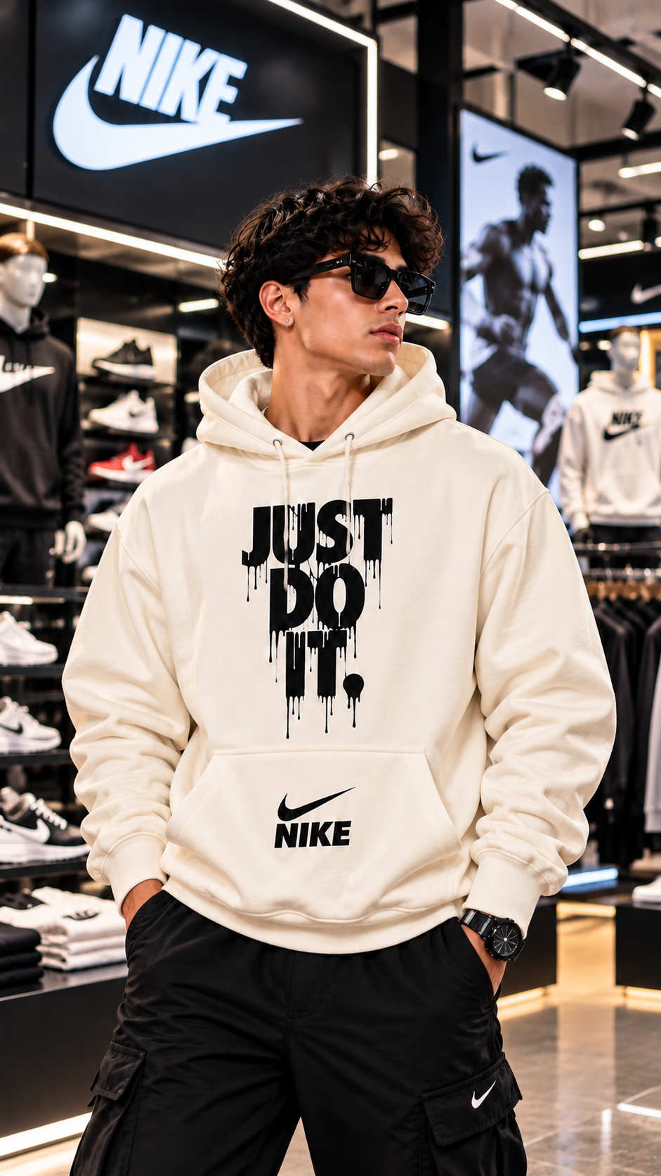 Buzo Nike con capucha para hombre