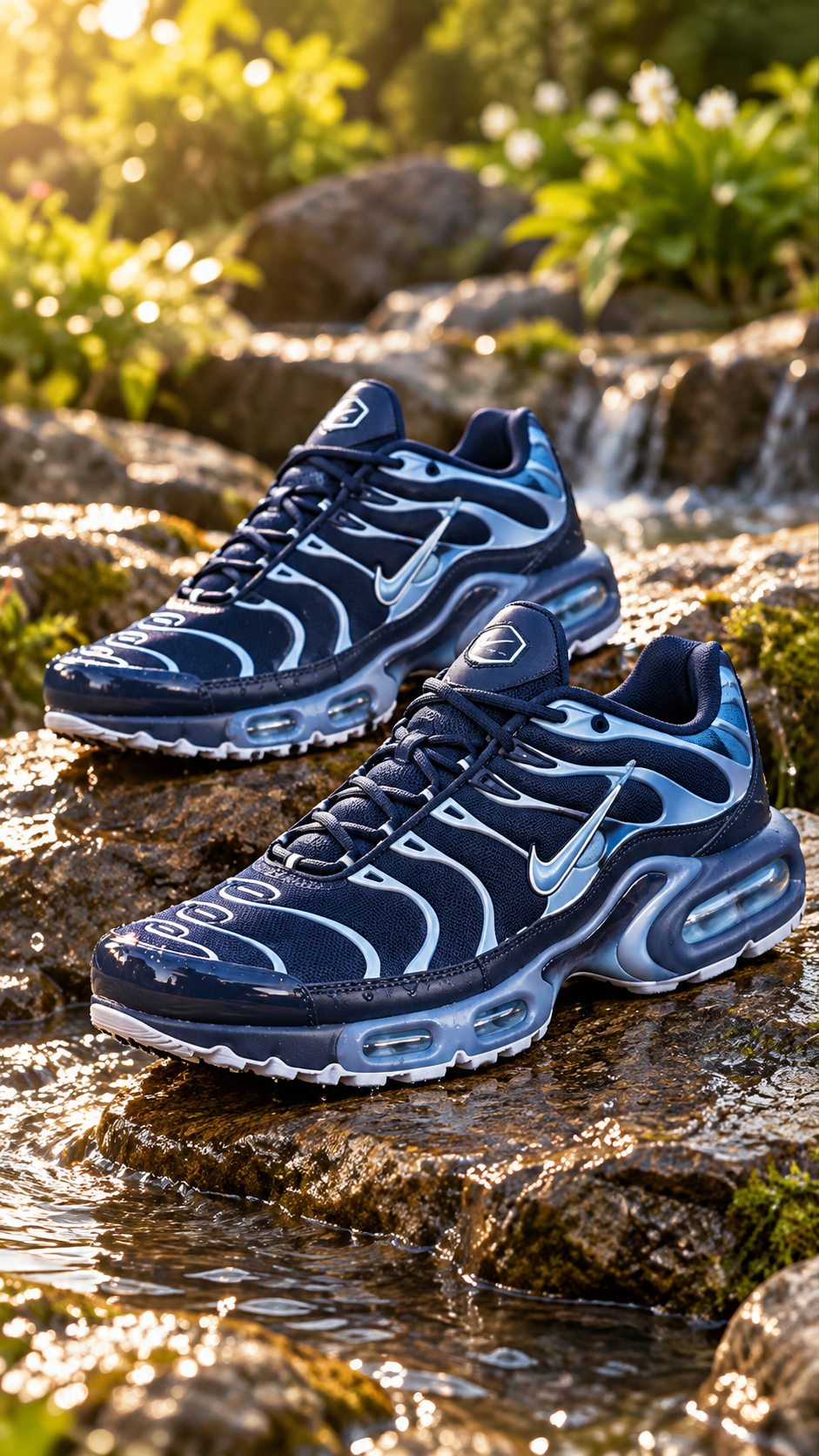 Tenis importados para hombre azul profundo y eléctrico 1.1