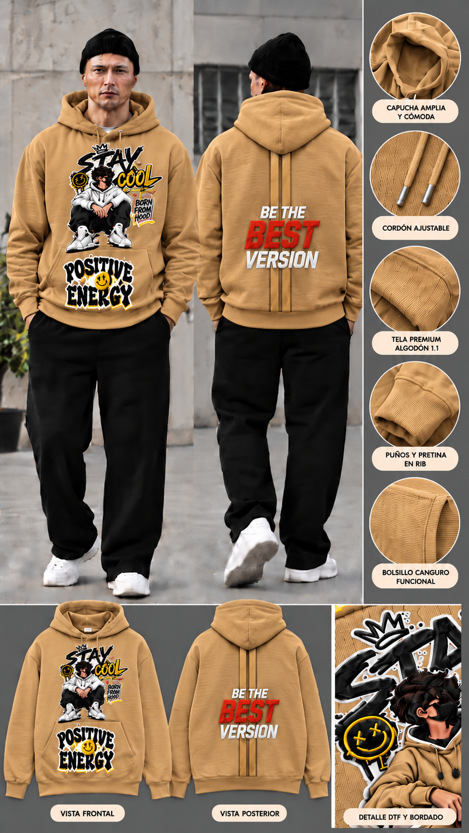 Buzo Nike con capucha para hombre