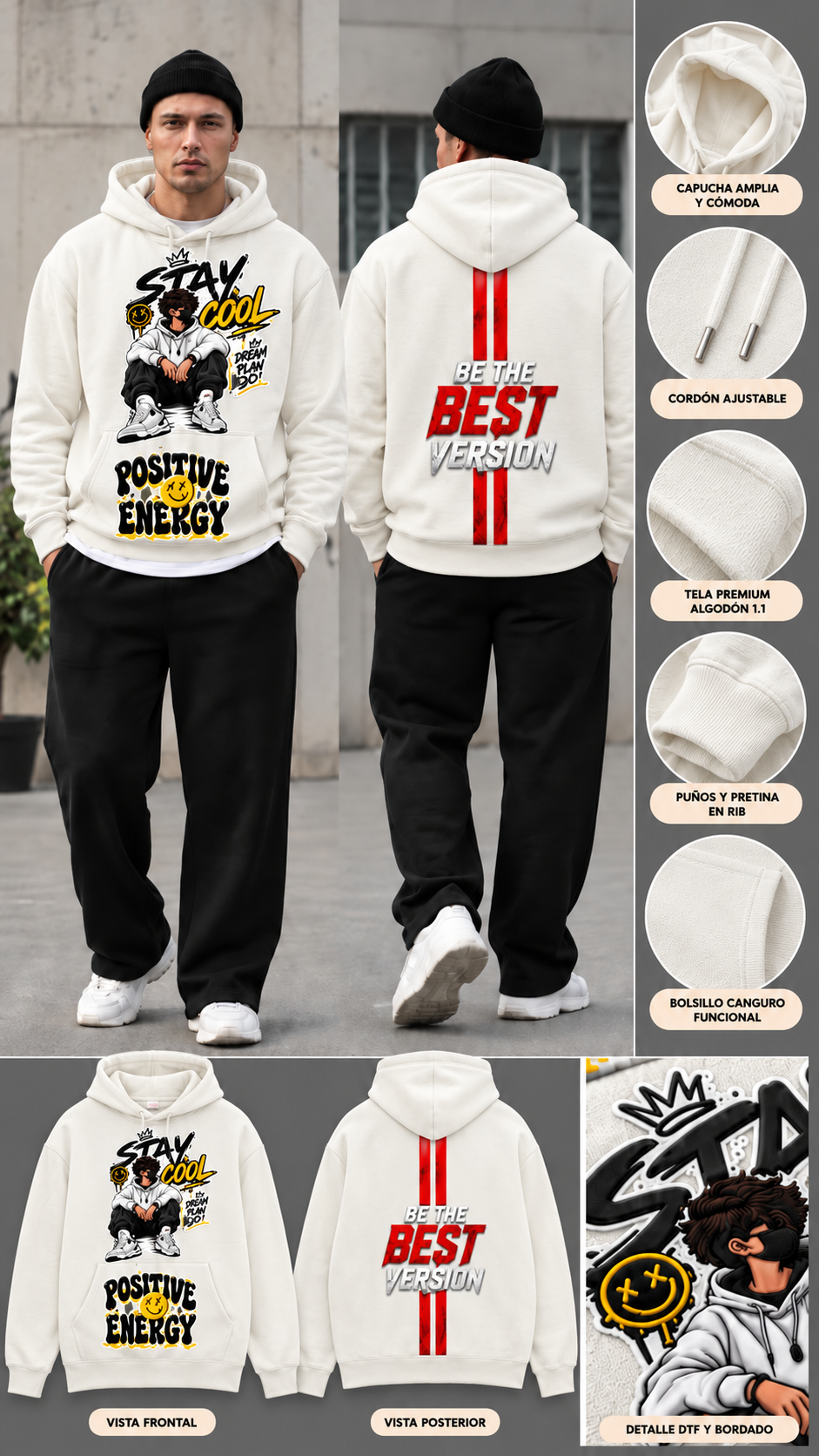 Buzo Nike con capucha para hombre