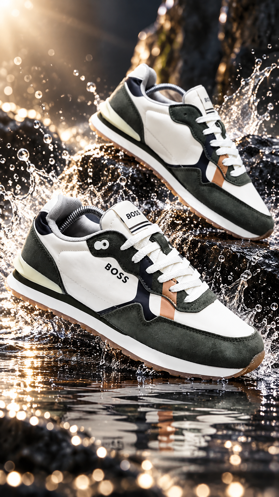Tenis importados para hombre azul profundo y eléctrico 1.1