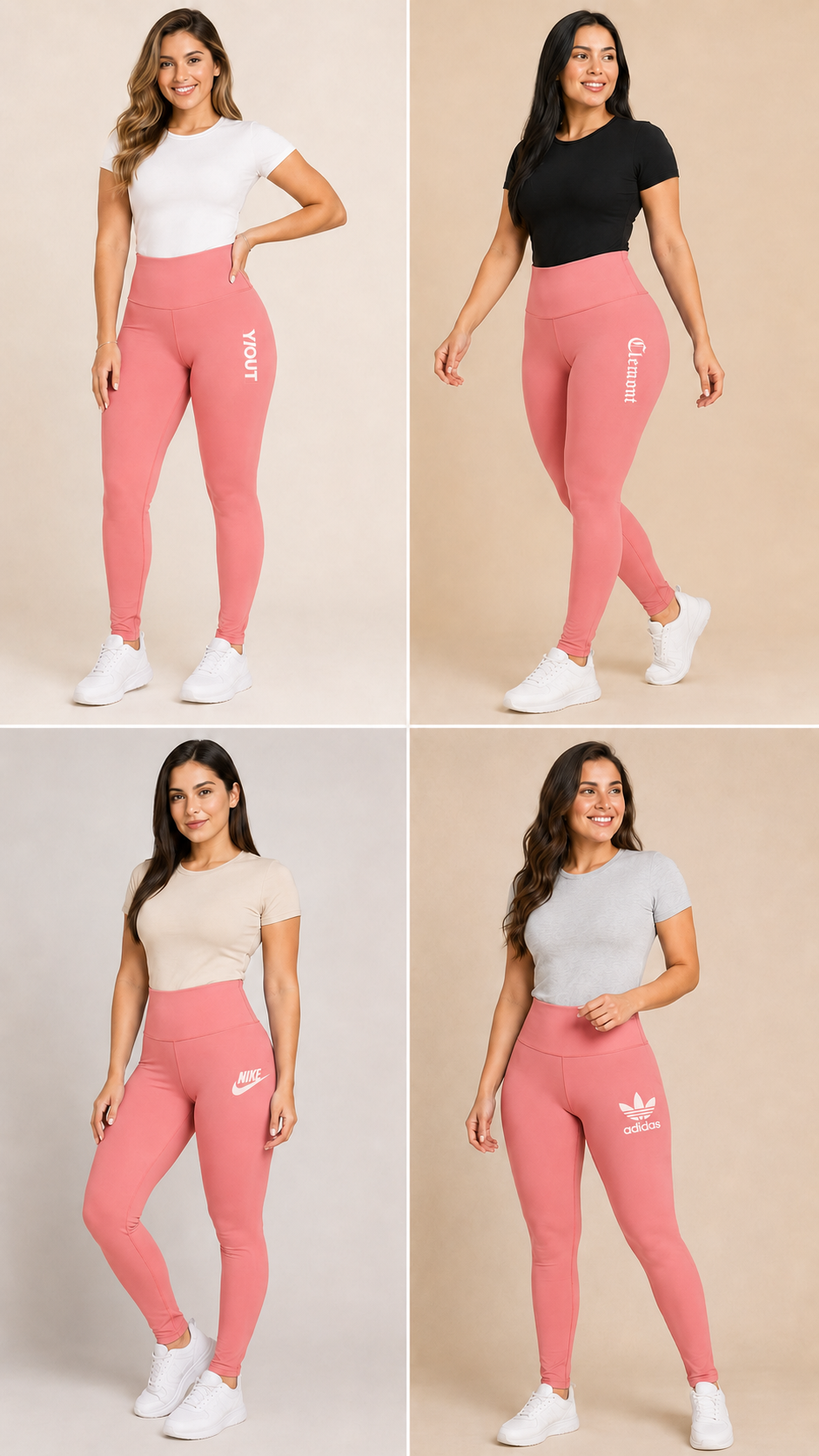 Combo Legging + Camiseta Básica para Dama