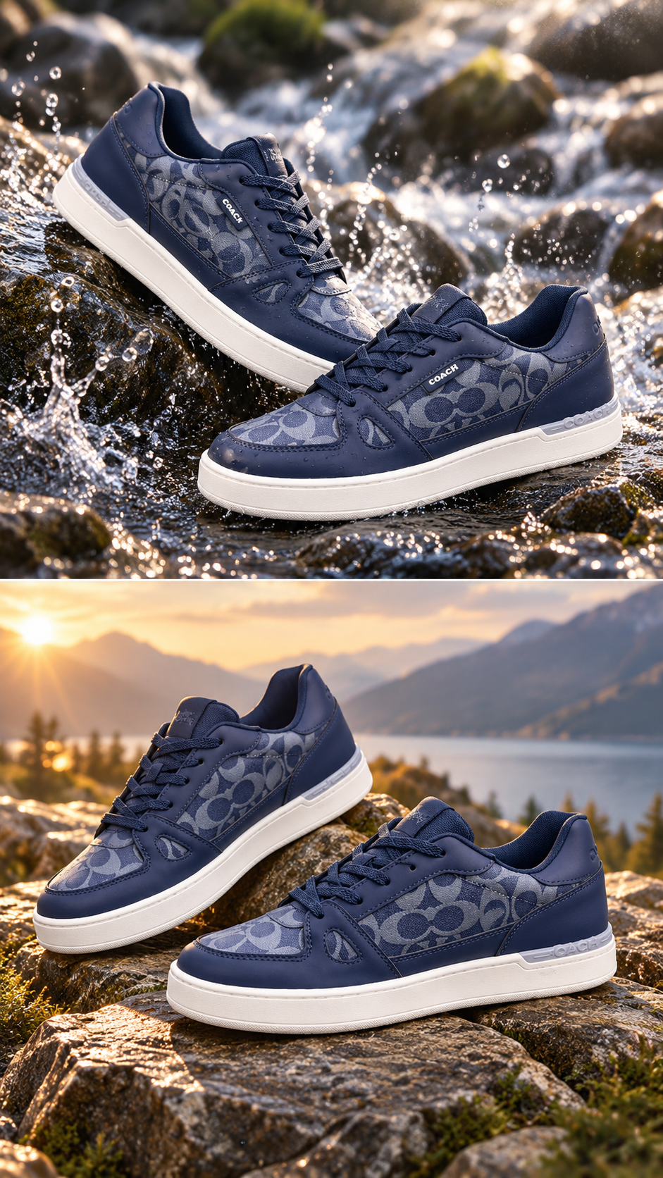 Tenis importados para hombre azul profundo y eléctrico 1.1