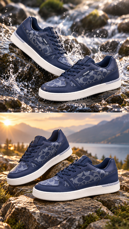 Tenis importados para hombre azul profundo y eléctrico 1.1