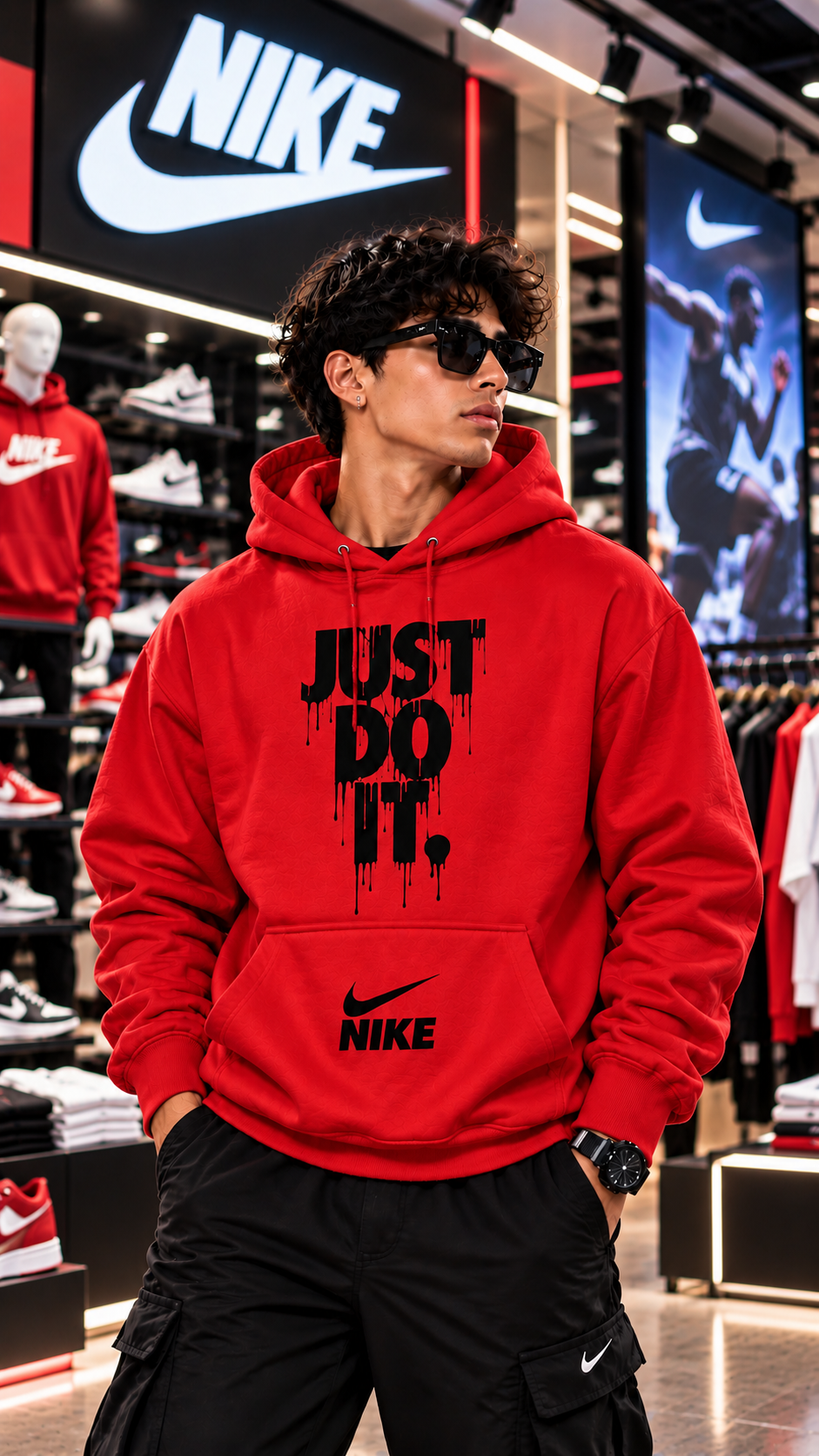 Buzo Nike con capucha para hombre