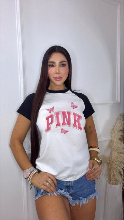 Camiseta Básica Pink Vibes – Tela Fría Premium