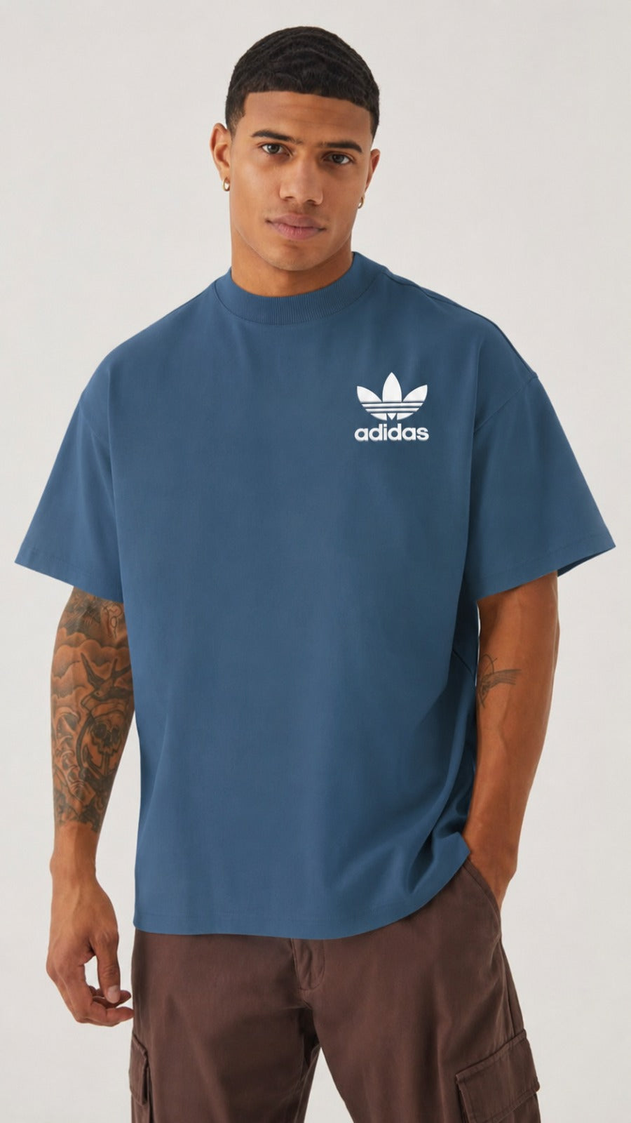 Camiseta Adidas & clemont Oversize Auténtica