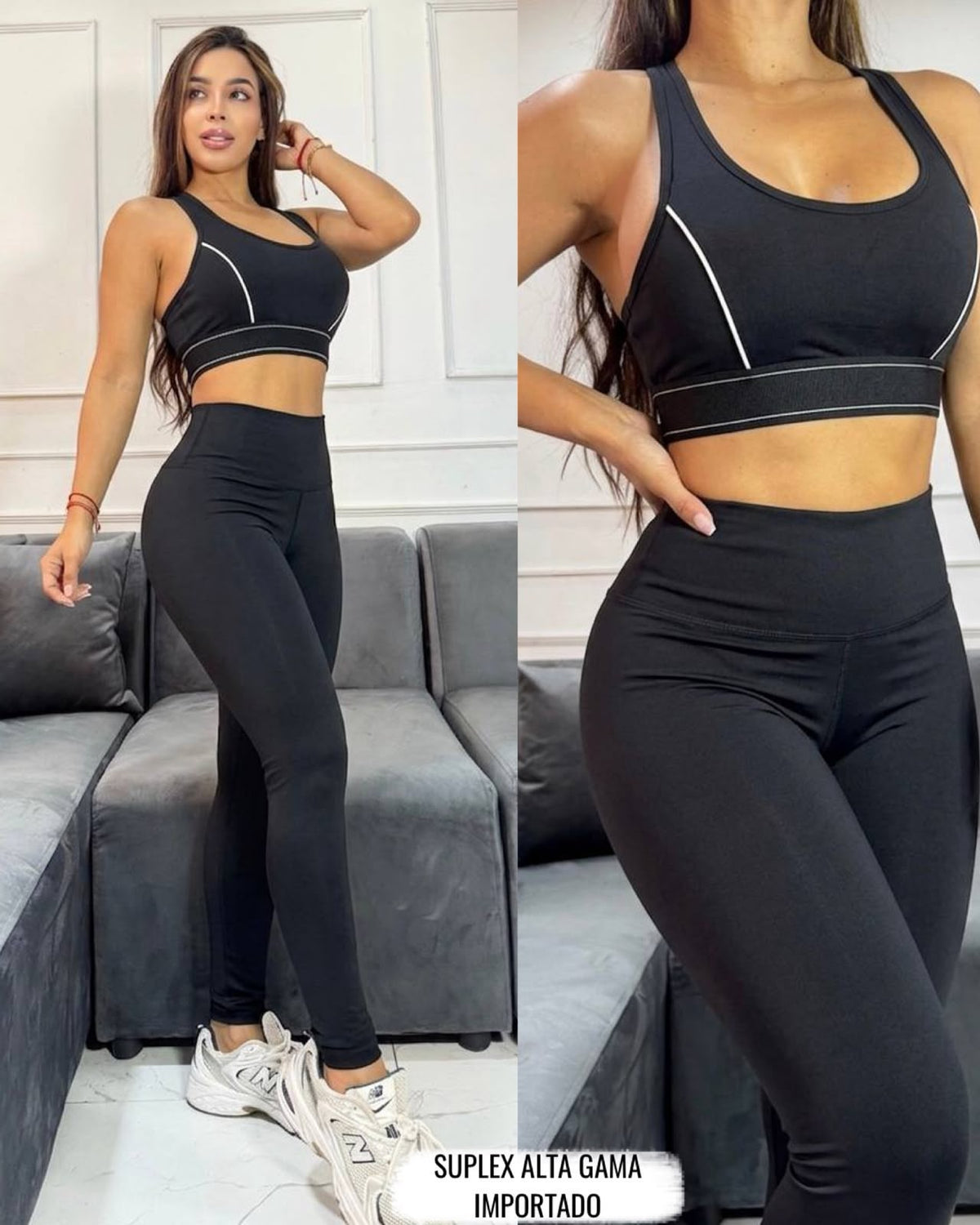 Set Exclusivo Suplex Algodón Licrado – Talla Única S/M/L