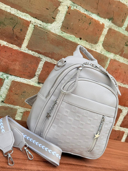 Morral Importado Bélgica – Cuero Sintético con Correa Manos Libres