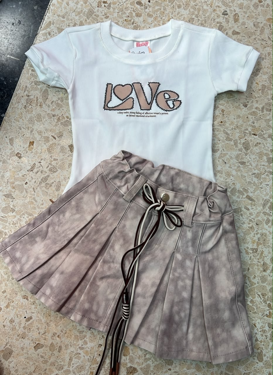 Conjunto para Niñas – Tallas 2/4 a 14/16