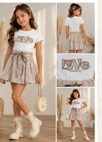 Conjunto para Niñas – Tallas 2/4 a 14/16