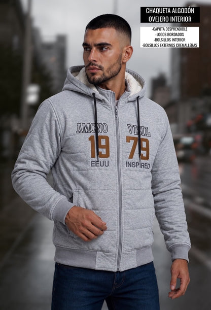Chaqueta Original con Forro Ovejero – Talla L/XL