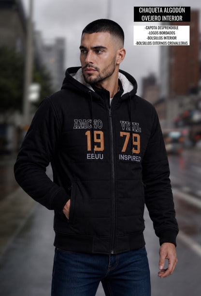 Chaqueta Original con Forro Ovejero – Talla L/XL