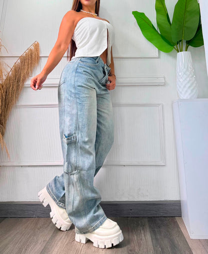 Jeans Tipo Baggy