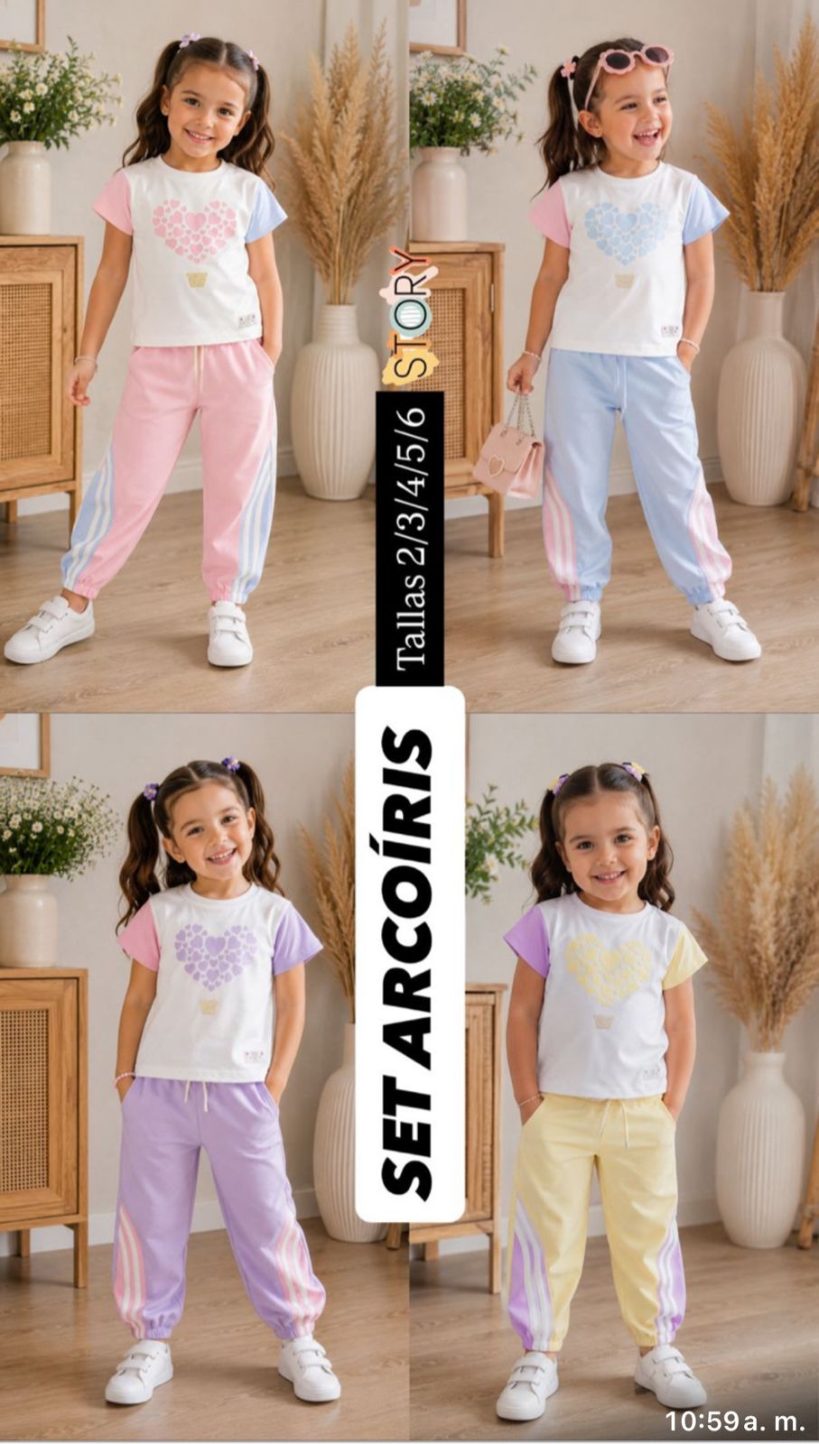 Conjunto BB para Niños