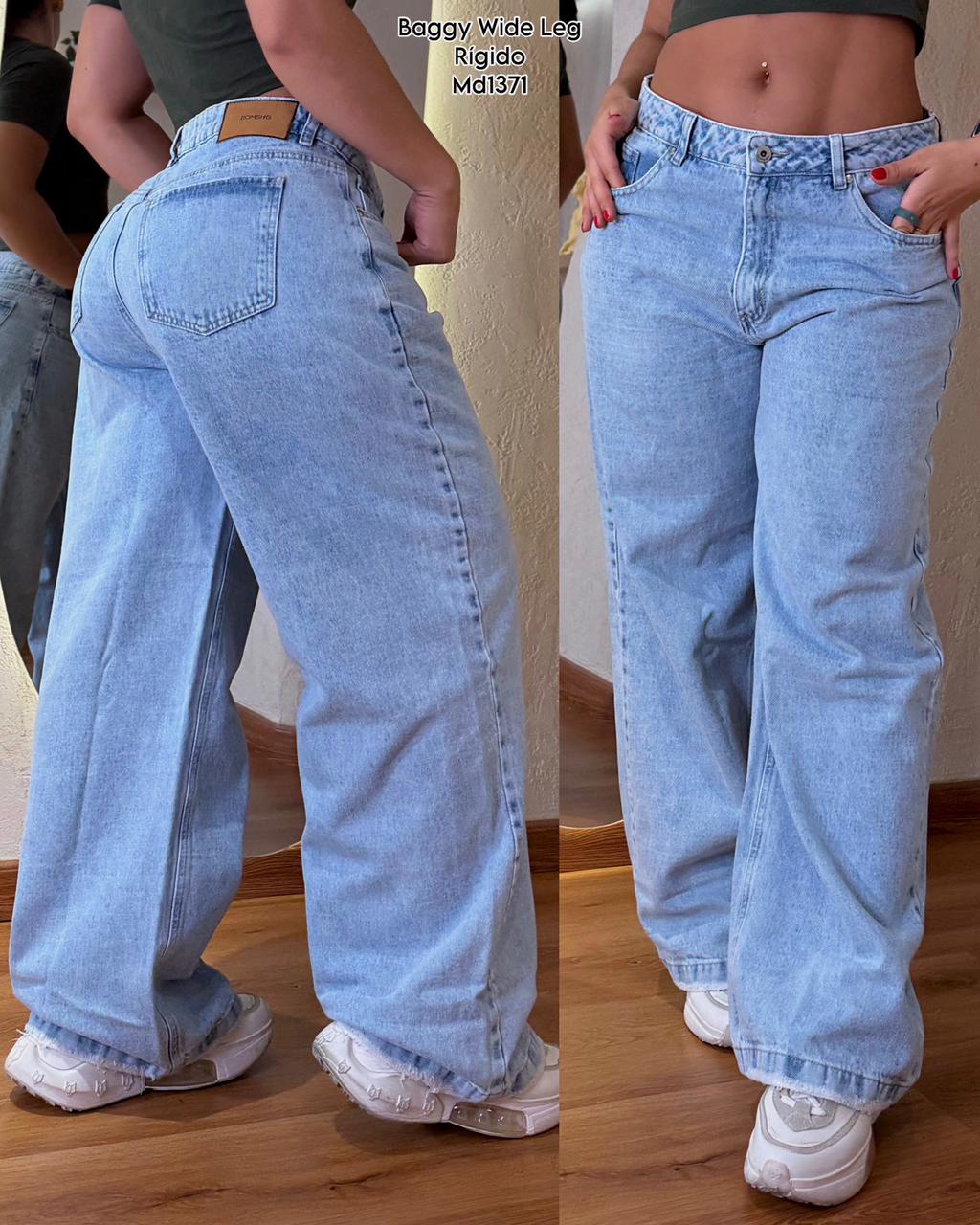 Jeans Baggy · Wide Leg · Skinny – Tiro Alto | Push Up | Premium