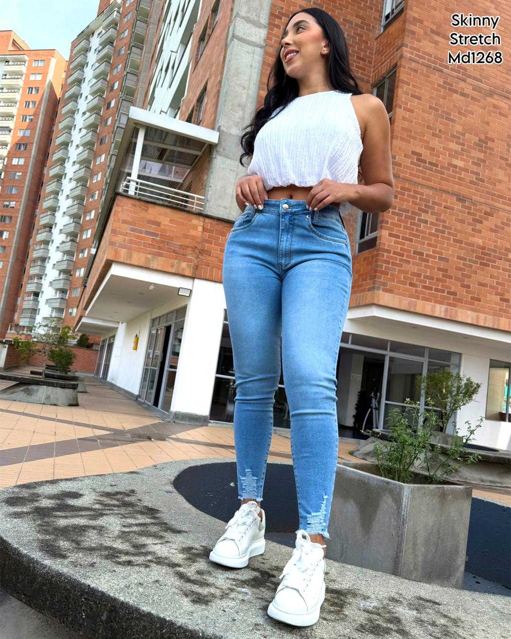 Jeans Baggy · Wide Leg · Skinny – Tiro Alto | Push Up | Premium