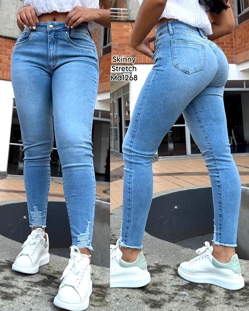 Jeans Baggy · Wide Leg · Skinny – Tiro Alto | Push Up | Premium