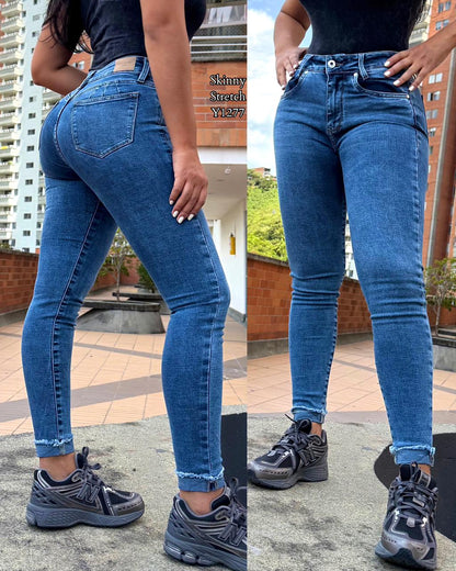 Jeans Baggy · Wide Leg · Skinny – Tiro Alto | Push Up | Premium