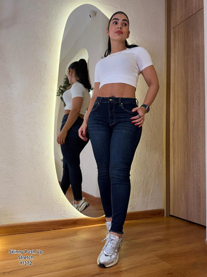 Jeans Baggy · Wide Leg · Skinny – Tiro Alto | Push Up | Premium
