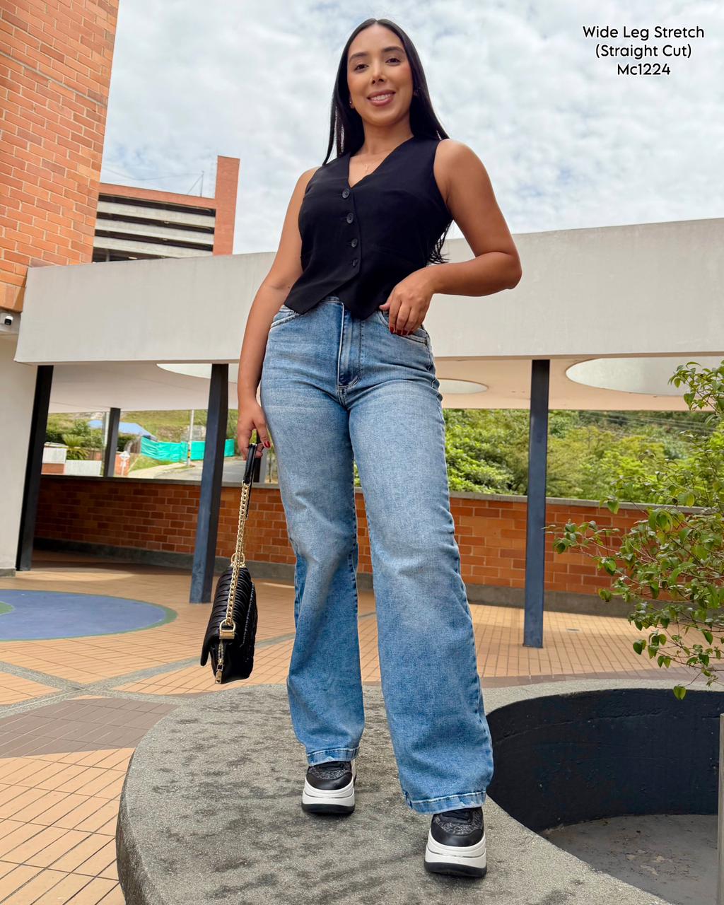 Jeans Baggy · Wide Leg · Skinny – Tiro Alto | Push Up | Premium