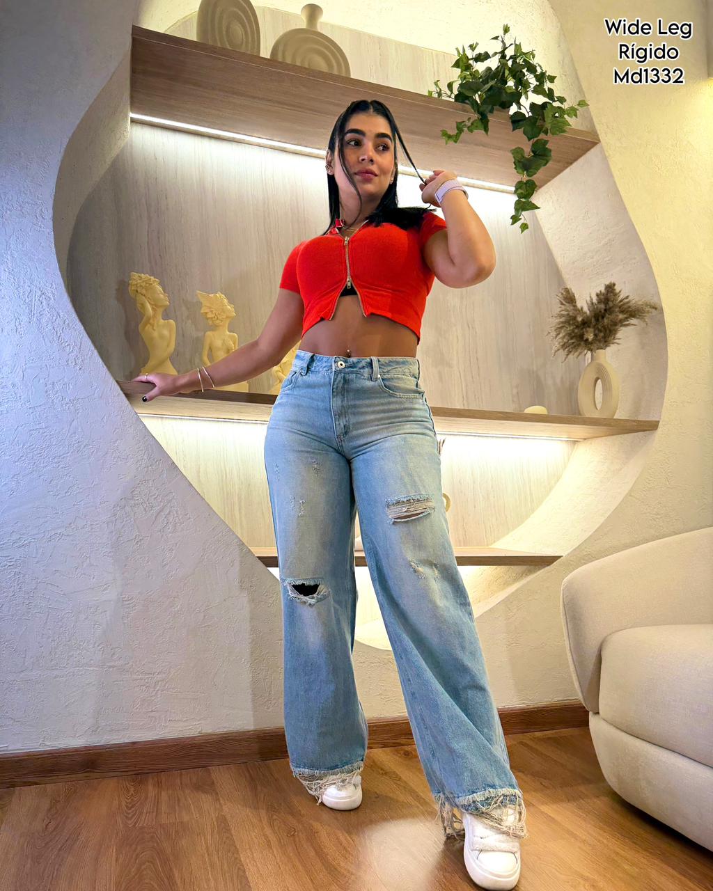 Jeans Baggy · Wide Leg · Skinny – Tiro Alto | Push Up | Premium