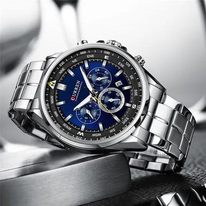 Reloj Curren para Hombre – Original con Cronómetro y Fechero