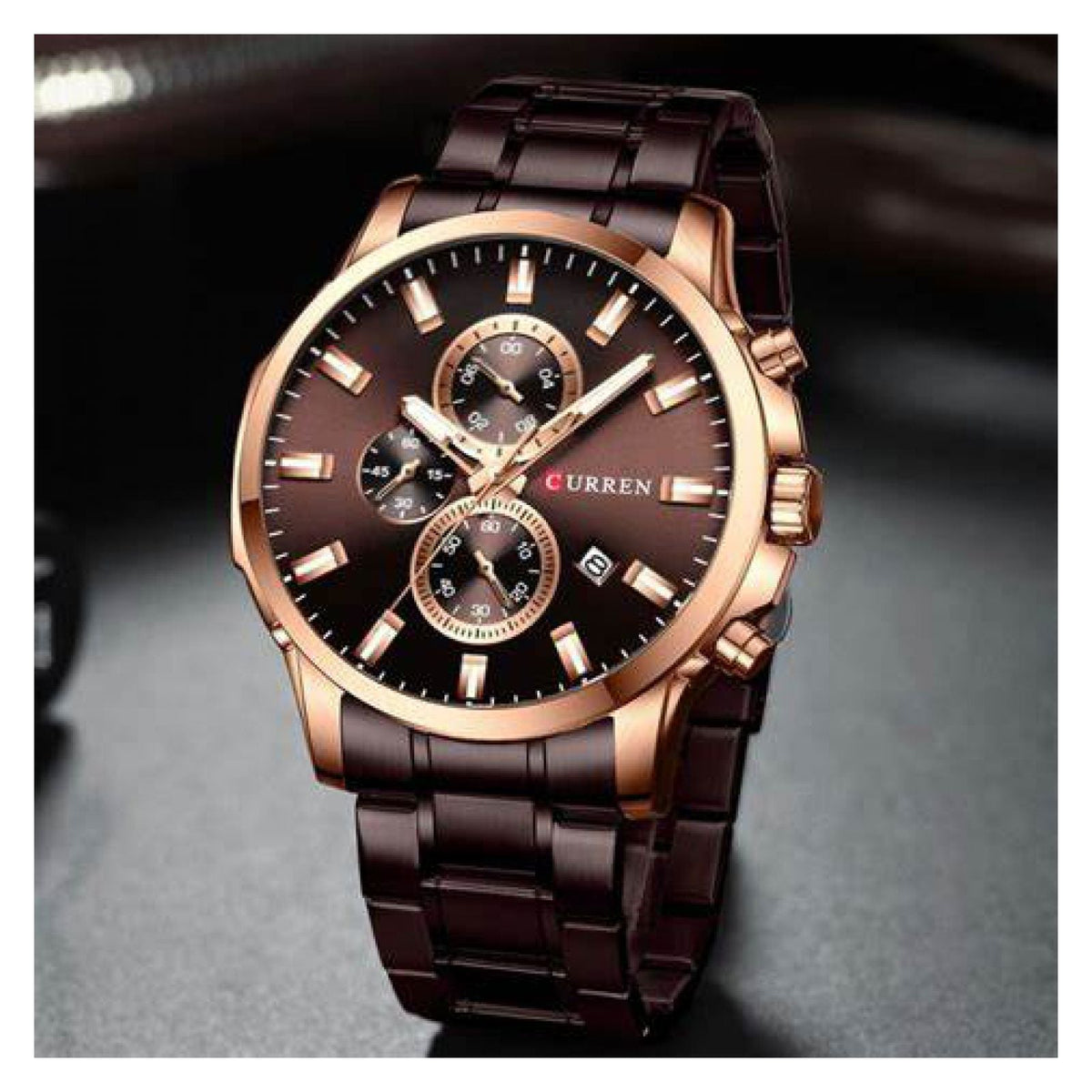 Reloj Curren para Hombre – Original con Cronómetro y Fechero