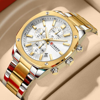 Reloj Curren para Hombre – Original con Cronómetro y Fechero