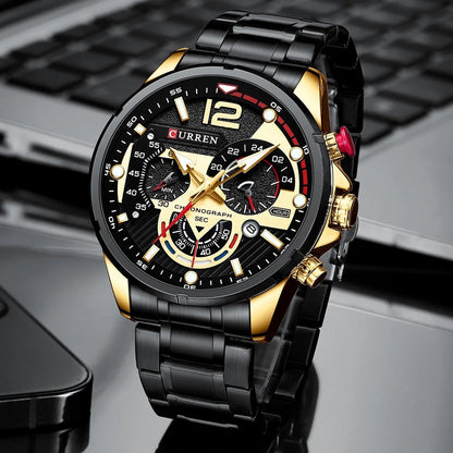 Reloj Curren para Hombre – Original con Cronómetro y Fechero