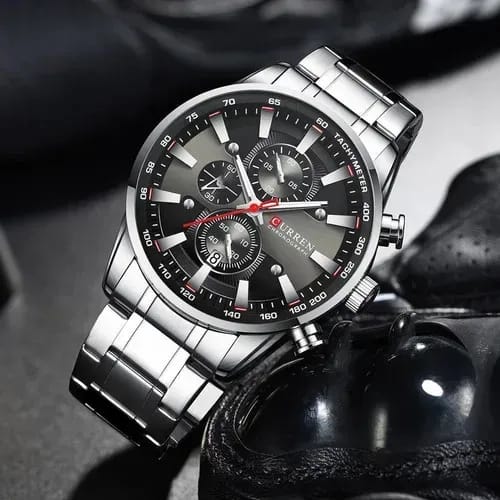 Reloj Curren para Hombre – Original con Cronómetro y Fechero