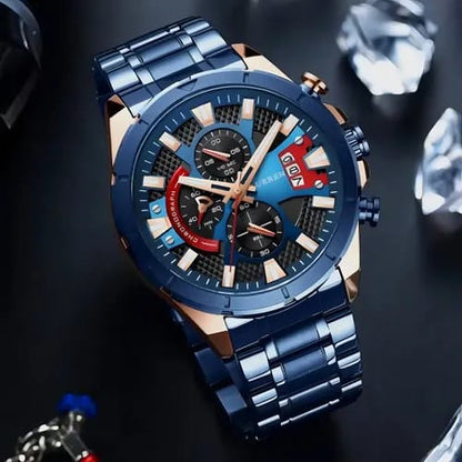 Reloj Curren para Hombre – Original con Cronómetro y Fechero