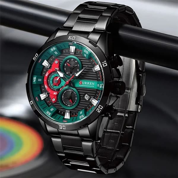 Reloj Curren para Hombre – Original con Cronómetro y Fechero