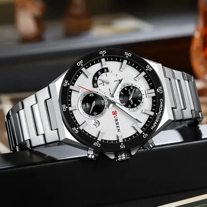 Reloj Curren para Hombre – Original con Cronómetro y Fechero