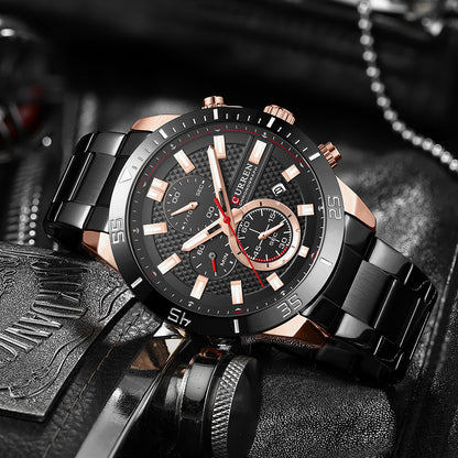 Reloj Curren para Hombre – Original con Cronómetro y Fechero