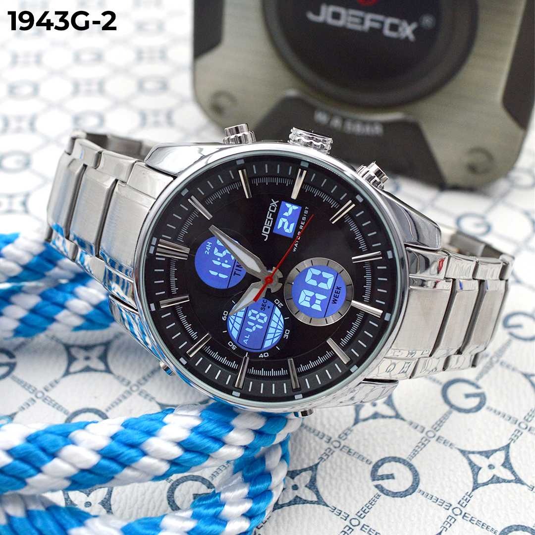Reloj Joe Fox – Nueva Colección con Doble Hora y Cronómetro