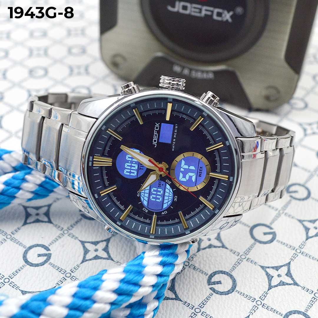 Reloj Joe Fox – Nueva Colección con Doble Hora y Cronómetro