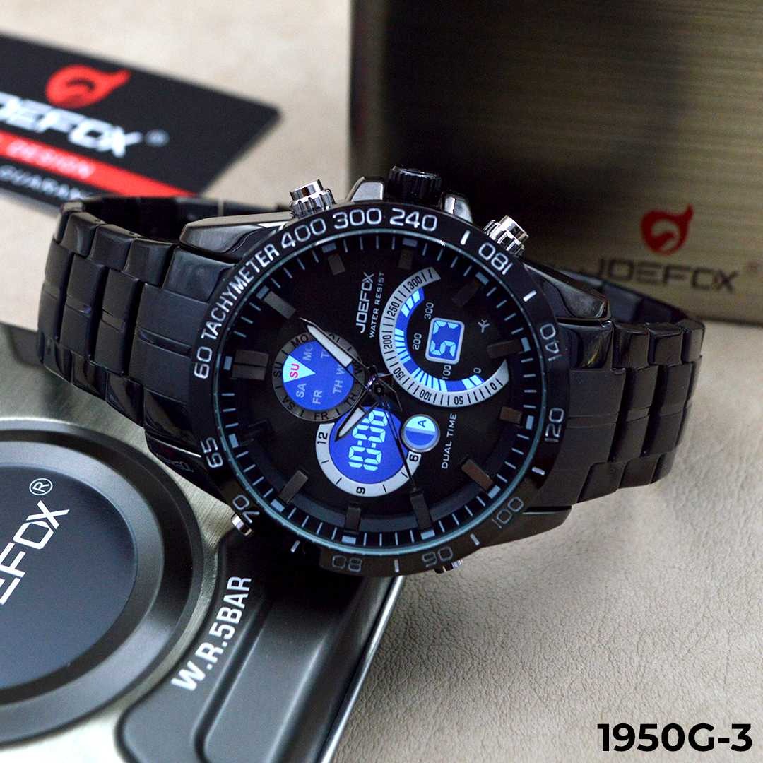Reloj Joe Fox – Nueva Colección con Doble Hora y Cronómetro