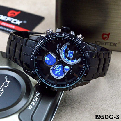 Reloj Joe Fox – Nueva Colección con Doble Hora y Cronómetro