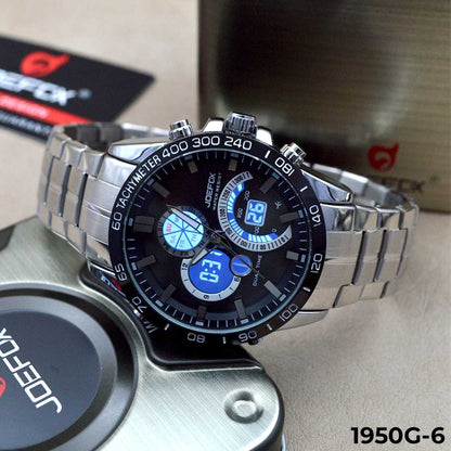 Reloj Joe Fox – Nueva Colección con Doble Hora y Cronómetro