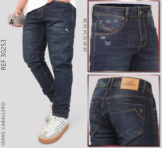 Jeans Clásico Para Caballero